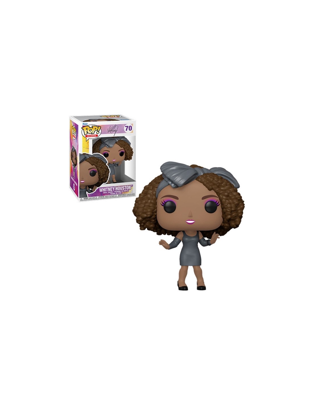 Funko pop rocks estrellas de la musica whitney houston 61354