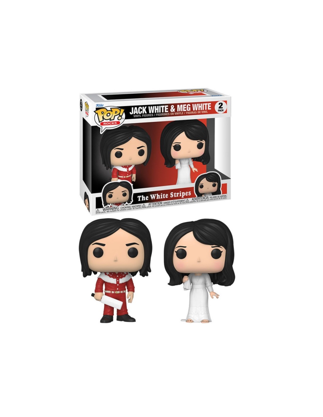 Funko pop estrellas del rock the white stripes pack 2 61428