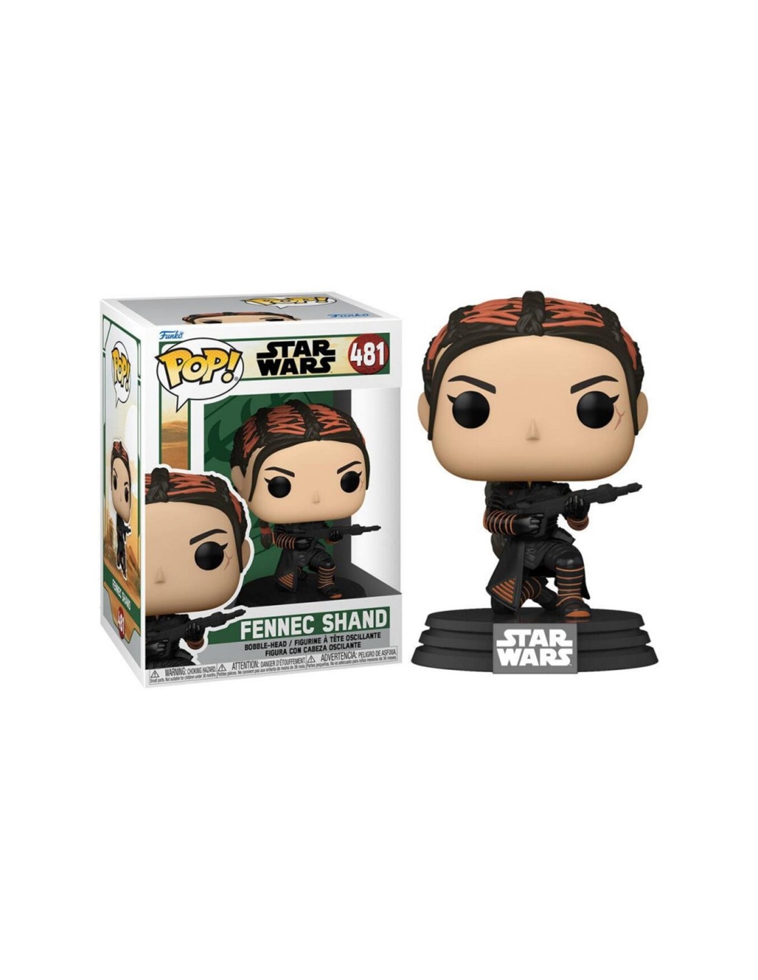 Funko pop star wars the book of boba fett fennec shand 60237
