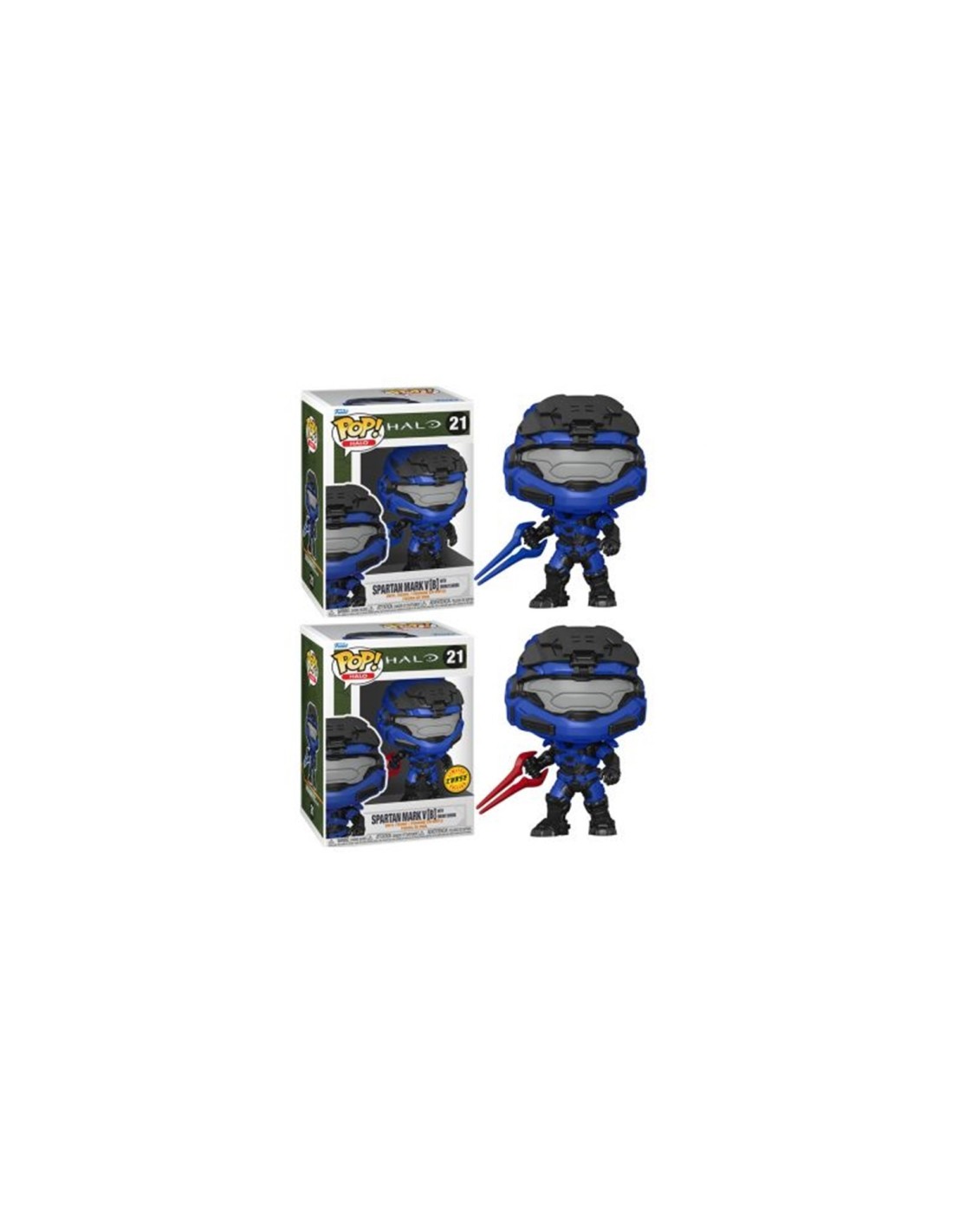 Funko pop videojuegos halo infinite mark v [b] con espada azul con opcion chase 59336