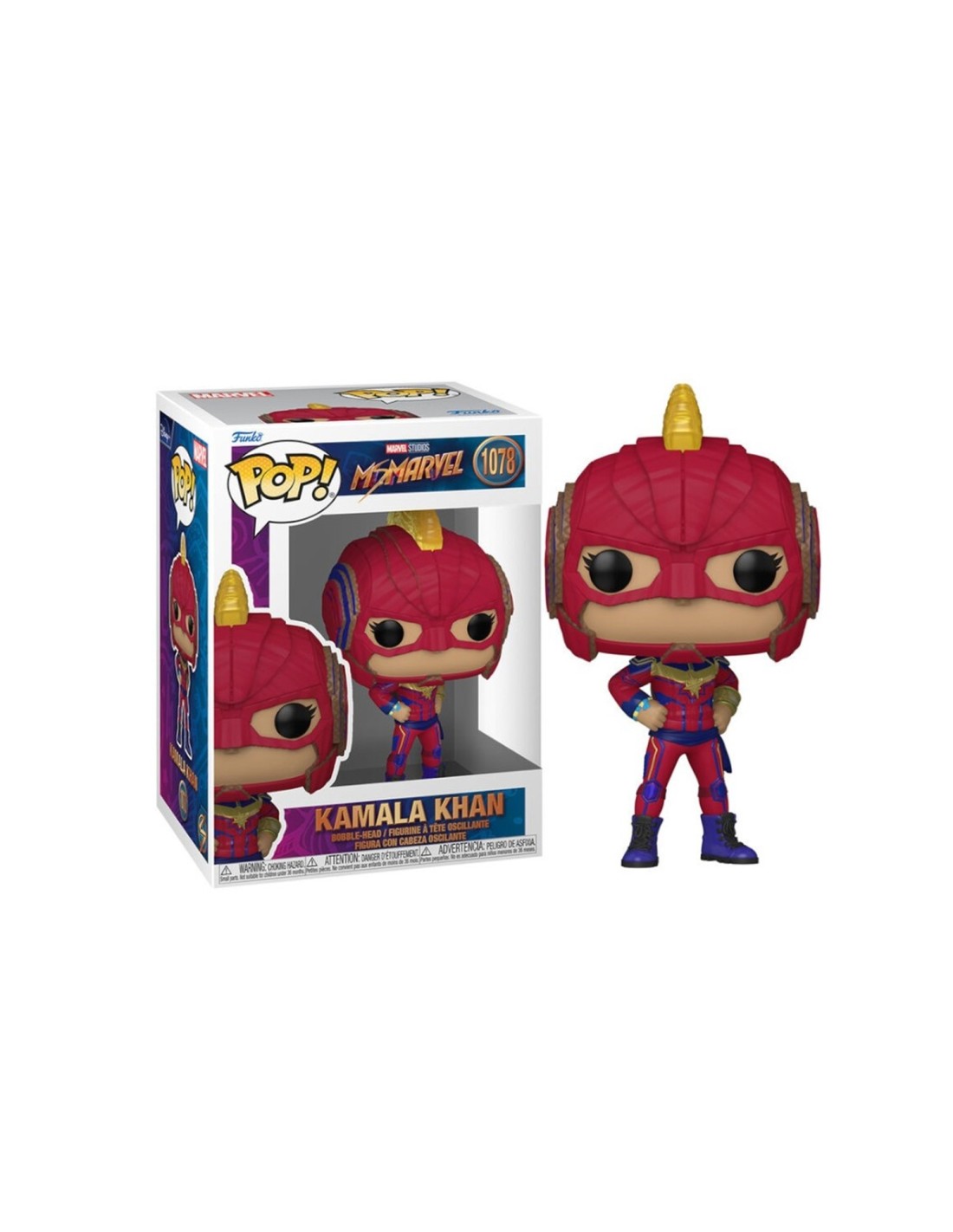 Funko pop marvel ms. marvel kamala khan
