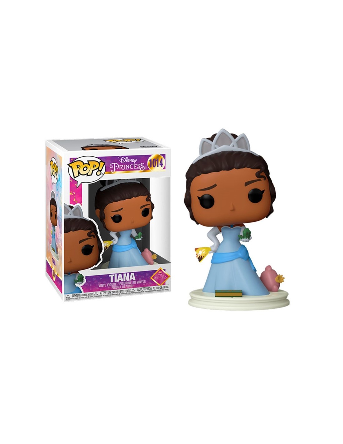 Funko pop disney ultimate princess tiana y el sapo tiana con sapo 54744