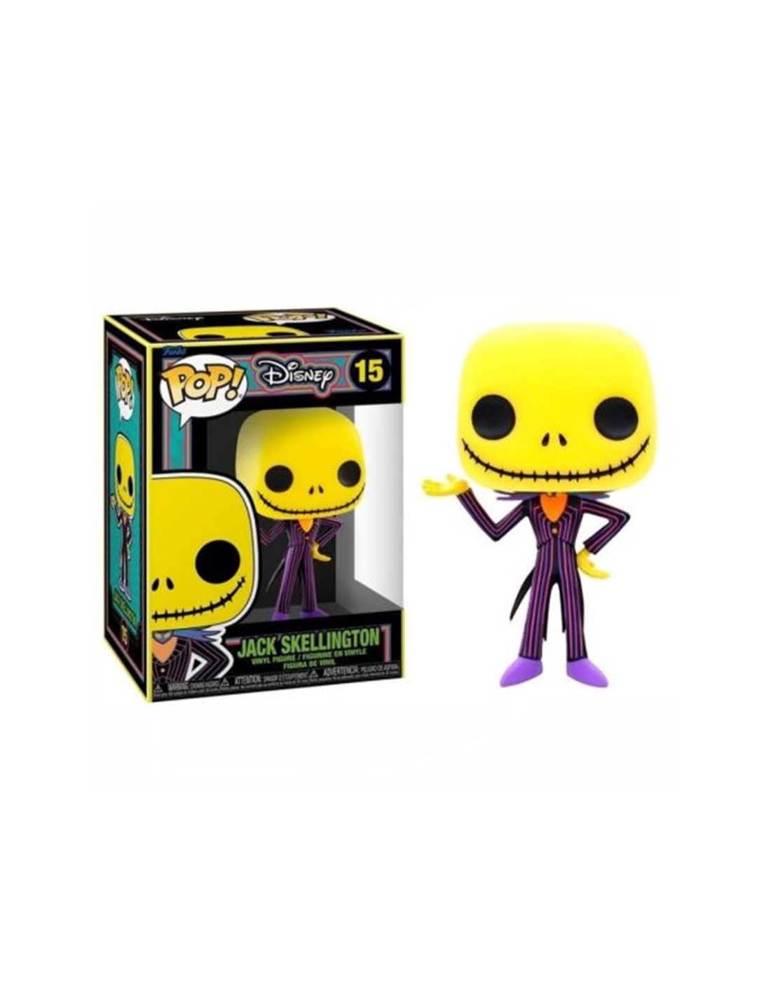 Funko pop disney pesadilla antes de navidad jack blacklight 63960
