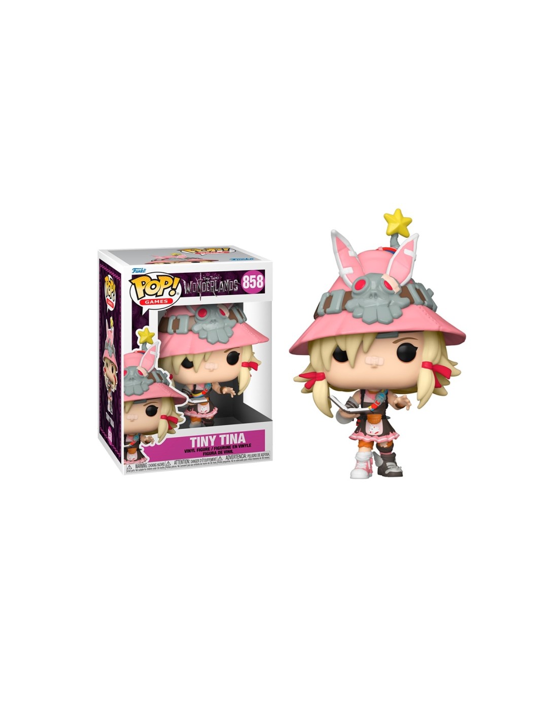 Funko pop videojuegos tiny tina wonderlands tiny tina 59331