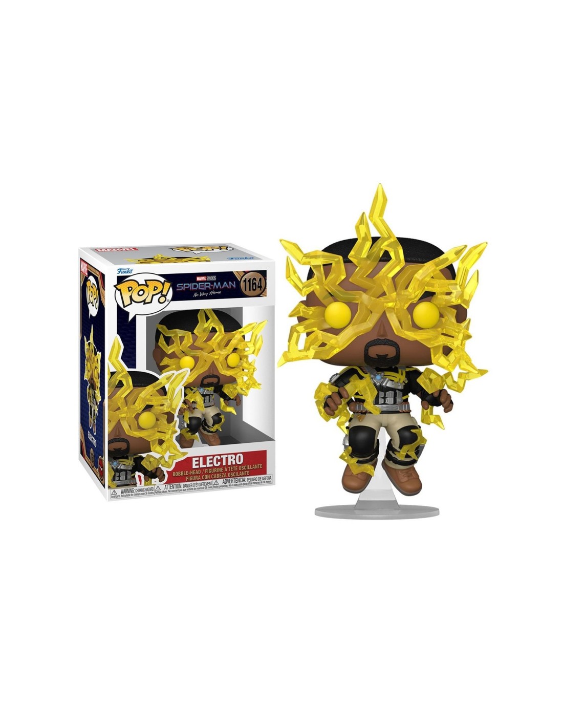 Funko pop marvel spiderman no way home electro 67604
