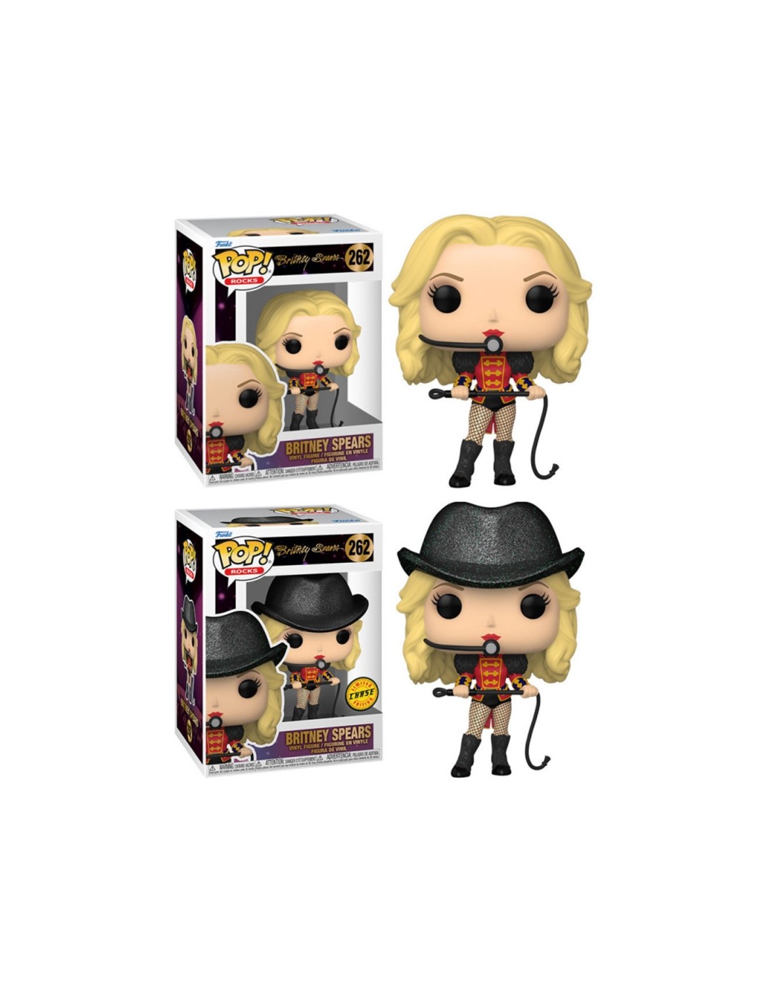 Funko pop estrellas de la musica britney spears circus con opcion chase 61435