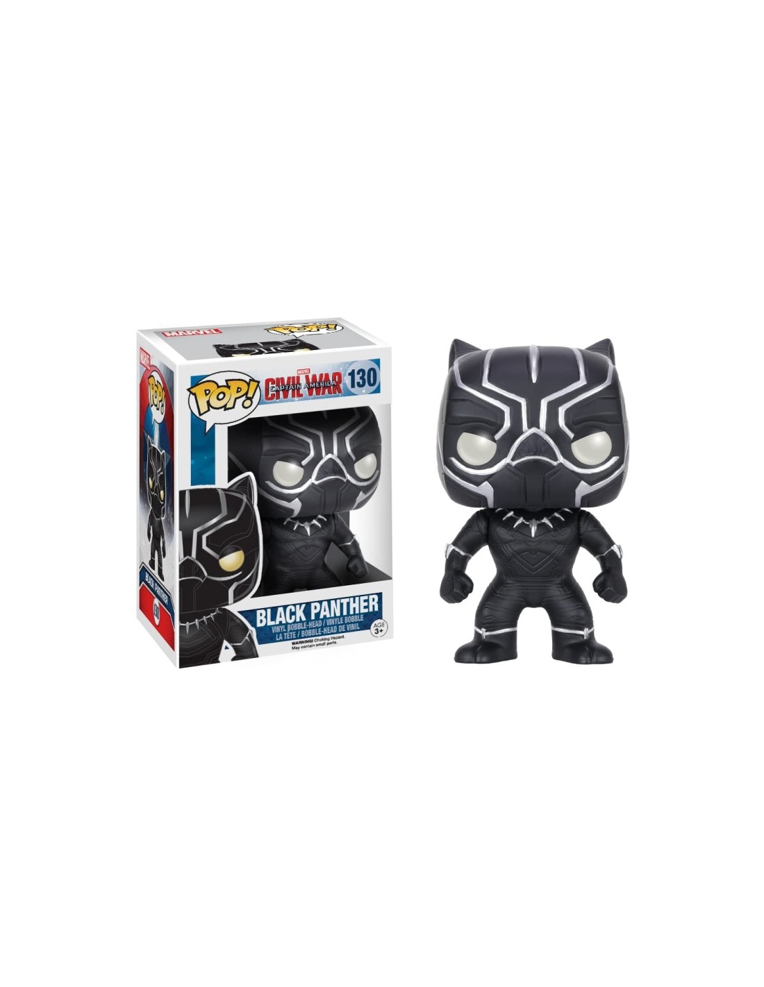 Funko pop marvel vengadores pantera negra