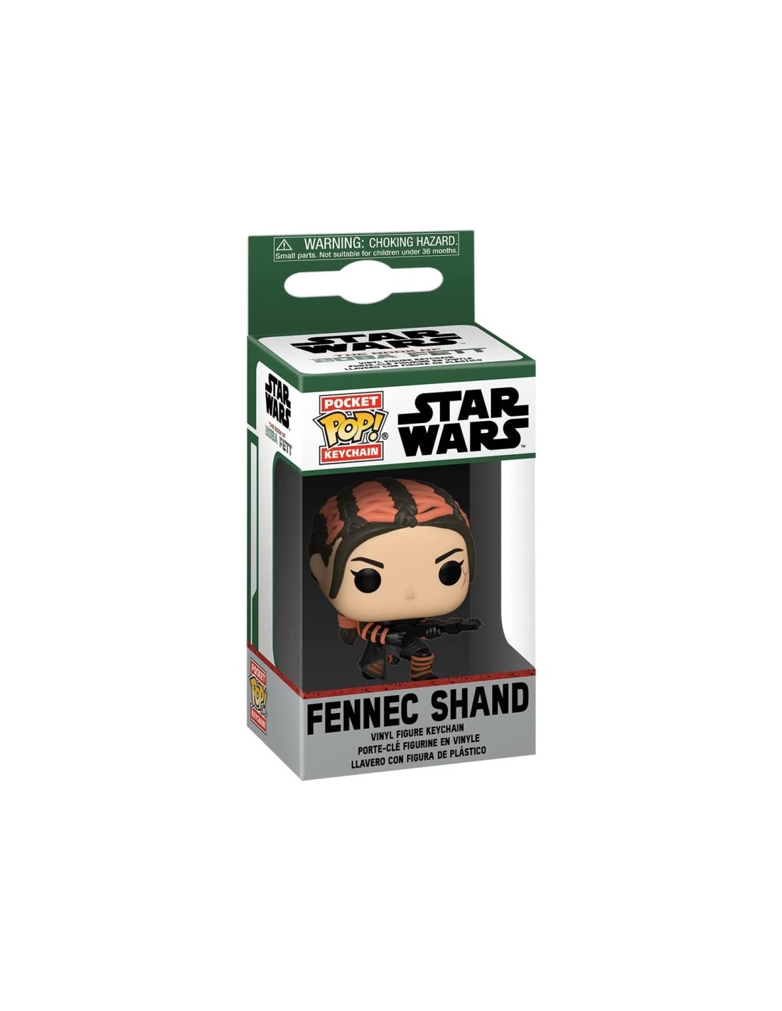 Funko pop keychain llavero star wars the book of boba fett fennec