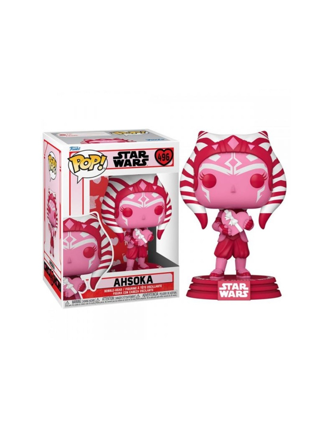 Funko pop star wars the mandalorian san valent?n ahsoka 60120