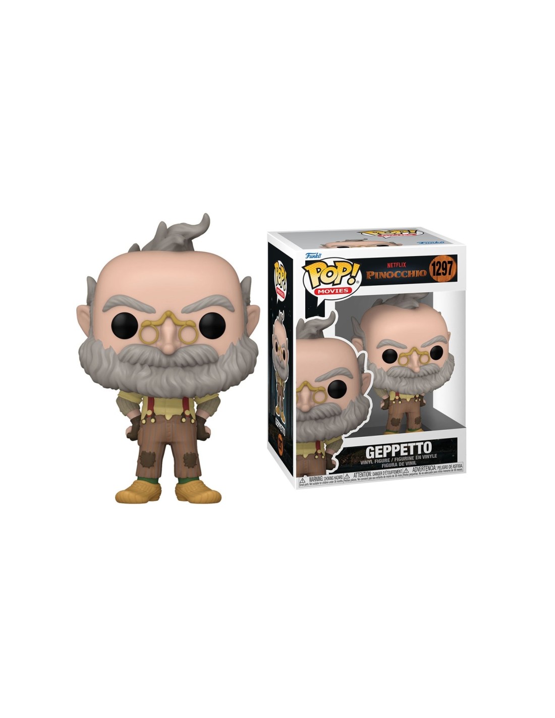 Funko pop pinocchio geppetto 67386