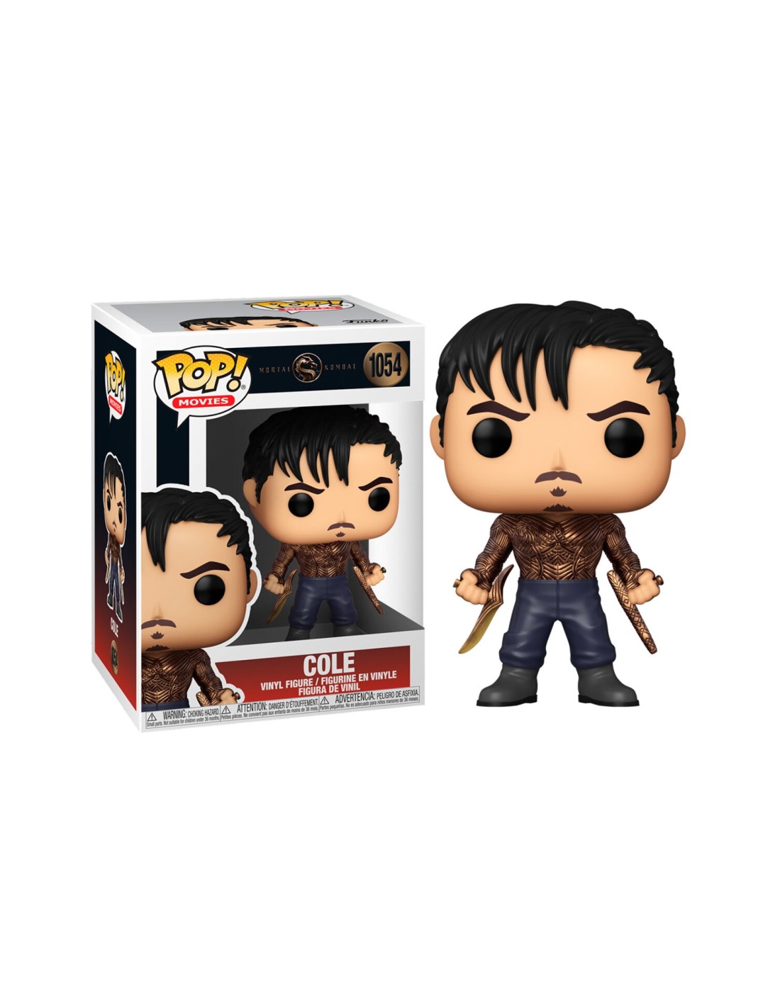Funko pop mortal kombat cole young efecto metalico 53850