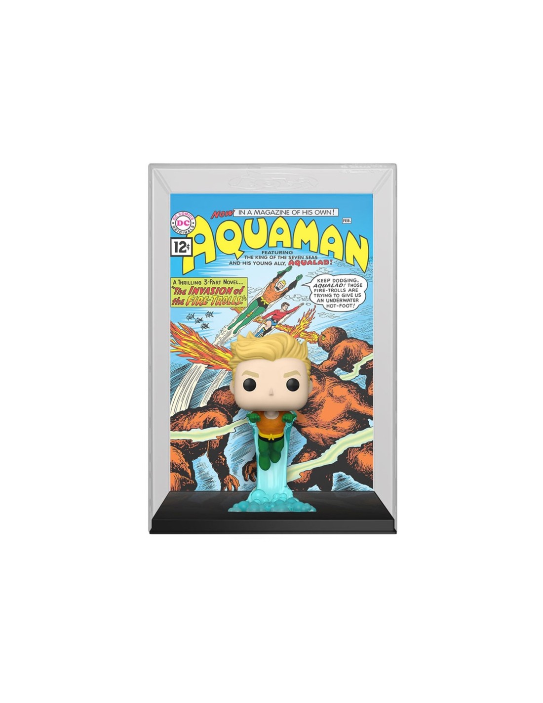 Funko pop comic cover dc comics aquaman 67404