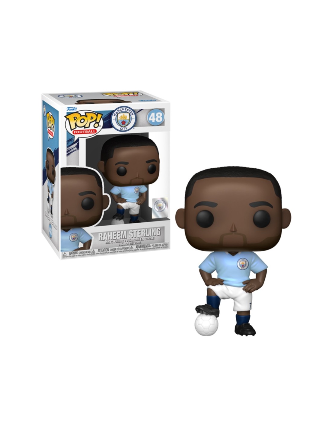 Funko pop deportes futbol manchester city raheem sterling 57864