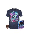 Pop & tee space jam looney tunes funko lebron james + camiseta pack 10 unidades todas las tallas