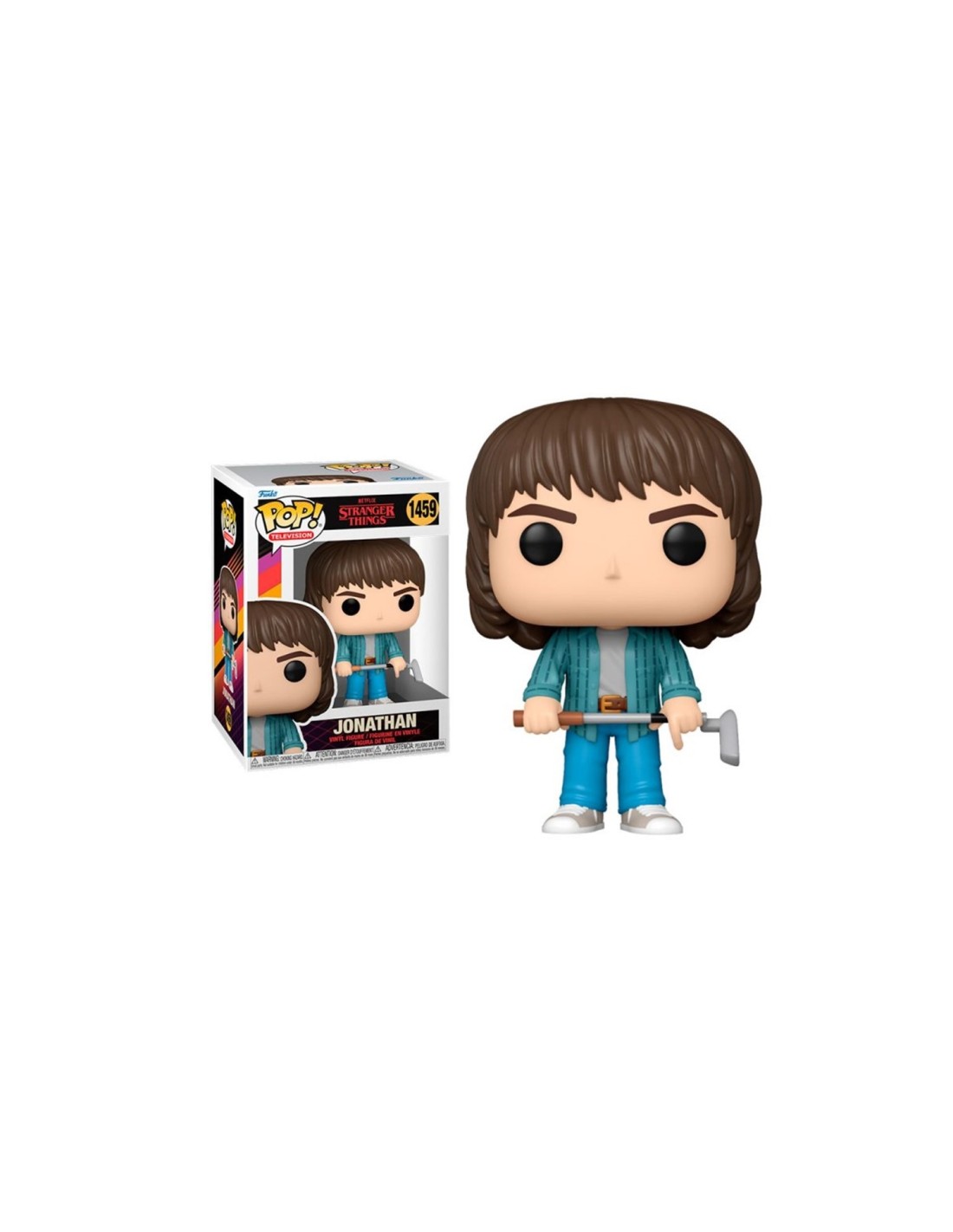 Funko pop stranger things s4 jonathan con palo de golf