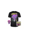 Pop & tee marvel spiderman black light funko + camiseta talla xl