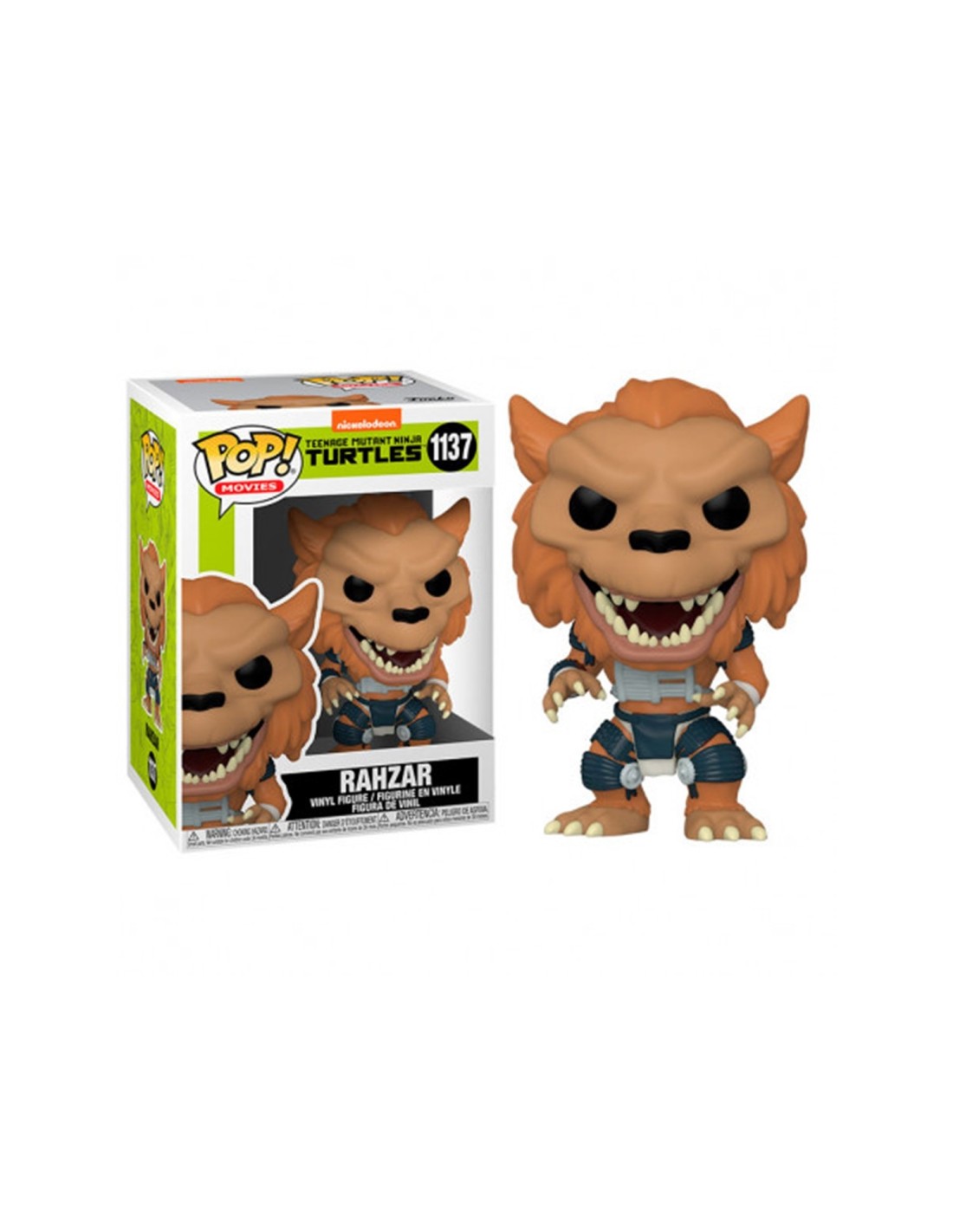 Funko pop series animacion nickelodeon las tortugas ninja mutantes rahzar 56163