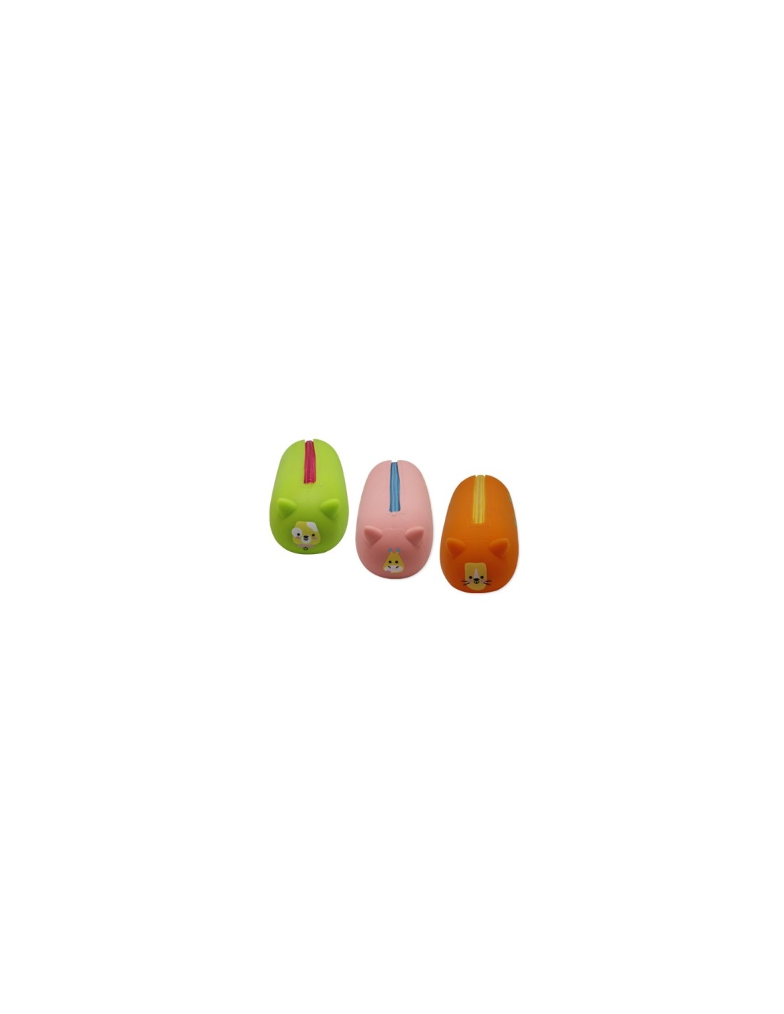 SQUEEZY PORTATODO SILICONA ANIMALS BISMARK 330124