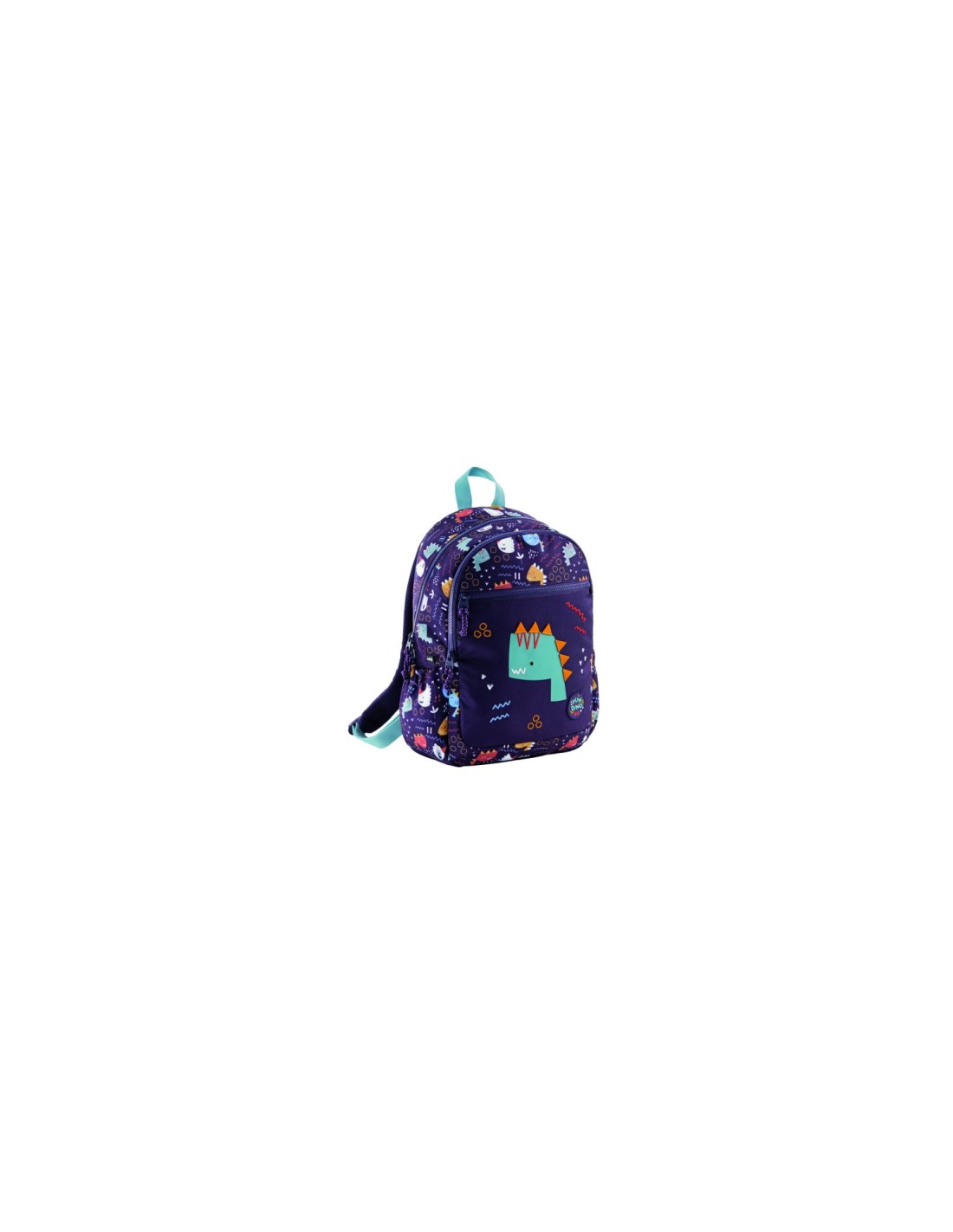 MOCHILA TRIPLE LISBOA RECICLADA FUN DINO MIQUELRIUS MR19247
