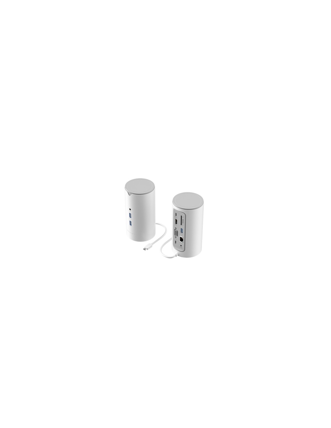 Vention Docking USB Tipo-C TPHWC/ 1xVGA/ 1xHDMI/ 3xUSB/ 1xUSB Tipo-C PD/ 1xUSB Tipo-C/ 1xRJ45/ 1xAudio/ 1xLector Tarjetas SD/ Bl