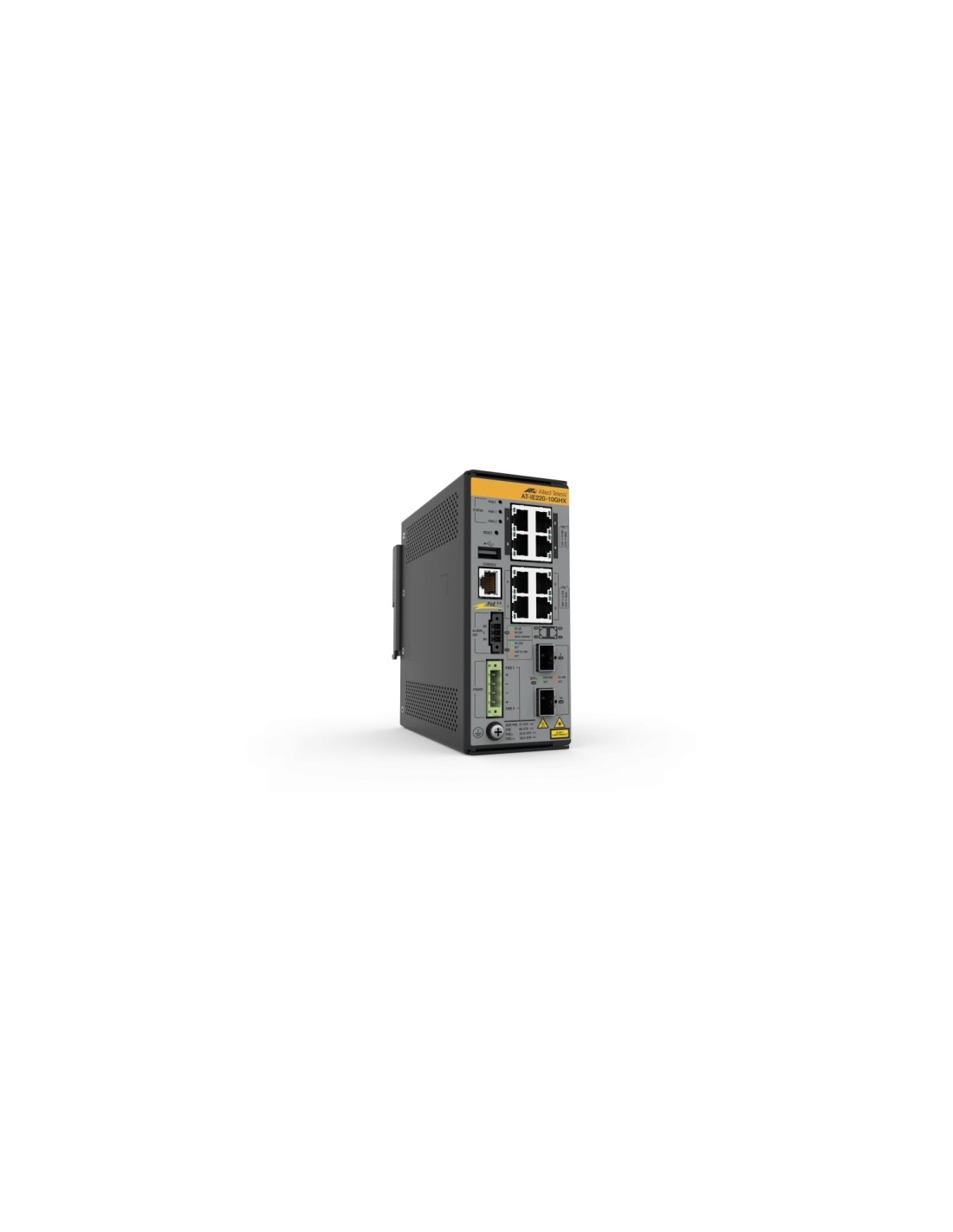 Allied Telesis IE220-10GHX Gestionado L2 Gigabit Ethernet (10/100/1000) Energía sobre Ethernet (PoE) Gris
