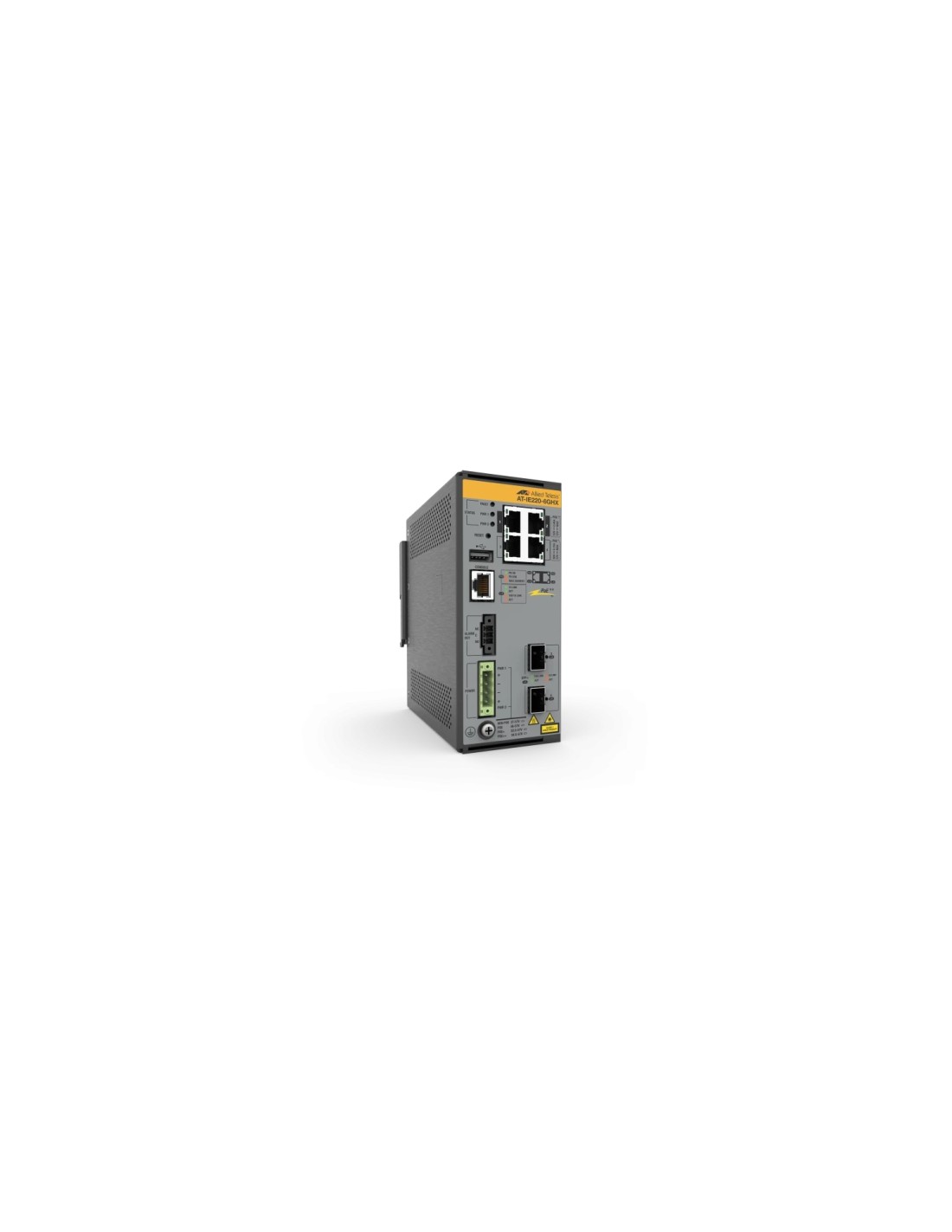 Allied Telesis IE220-6GHX Gestionado L2 Gigabit Ethernet (10/100/1000) Energía sobre Ethernet (PoE) Gris