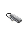 Urban Factory MHC55UF base para portátil y replicador de puertos Alámbrico USB 3.2 Gen 1 (3.1 Gen 1) Type-C Gris