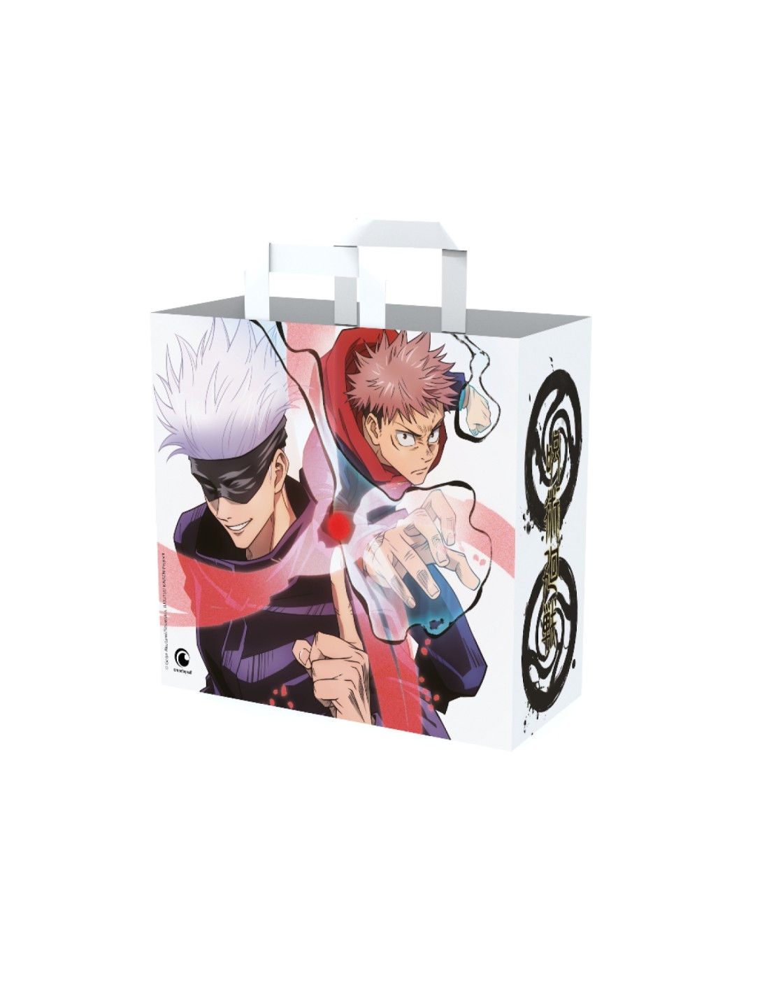 Konix KX JUJUTSU SHOPPING BAG WHITE Blanco Bolso grande