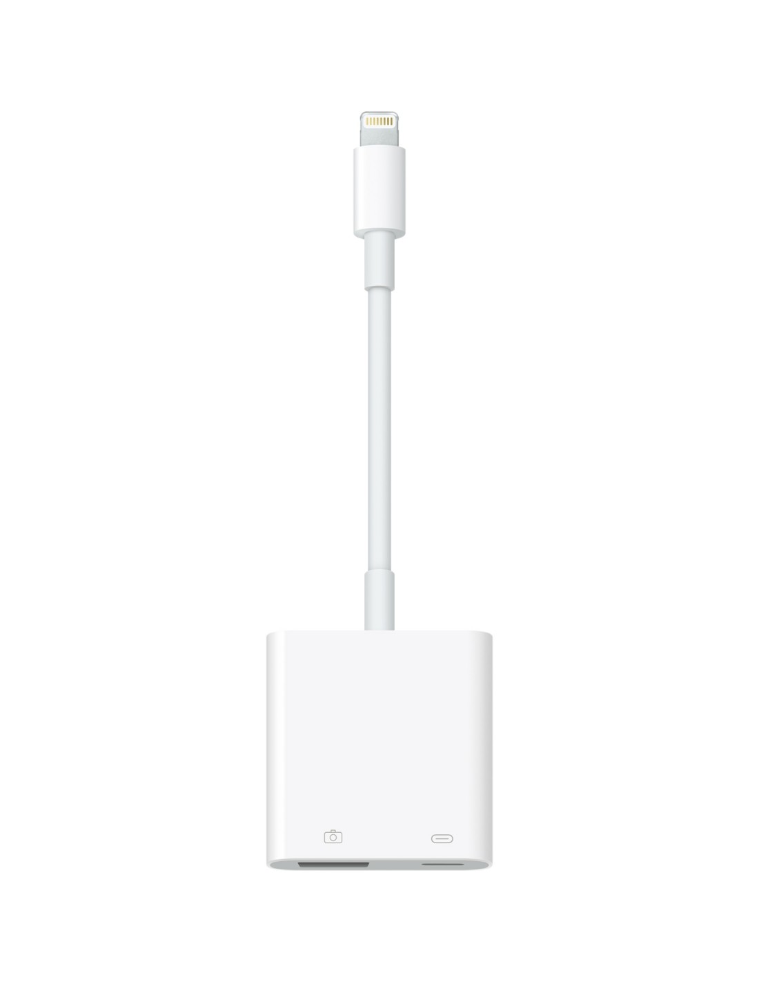 Apple MX5J3ZM/A hub de interfaz Lightning Blanco