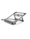 Hama Docking Station de 12 puertos con soporte para PC
