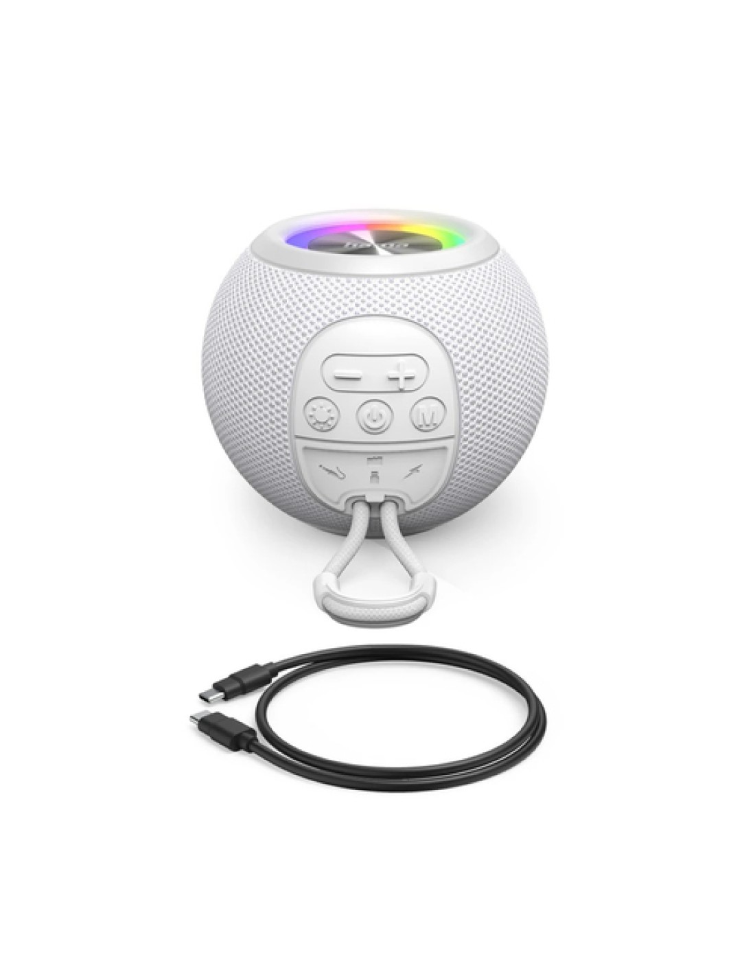 Hama 00188238 Altavoz en forma de bola, hasta 10 horas de música 5W