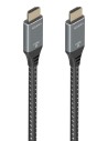 AISENS Cable HDMI V2.1 ultra alta velocidad / HEC 8K@60Hz 48Gbps, A/M-A/M, Gris/Negro, 7.0m