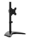 AISENS Soporte de mesa con peana eco giratorio e inclinable para monitor/TV 10kg de 17-32, Negro