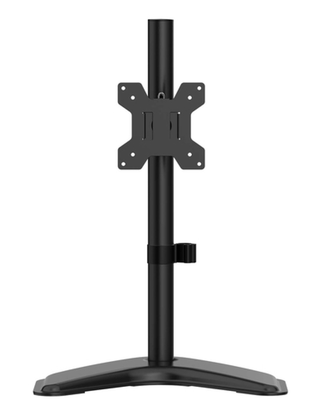 AISENS Soporte de mesa con peana eco giratorio e inclinable para monitor/TV 10kg de 17-32, Negro
