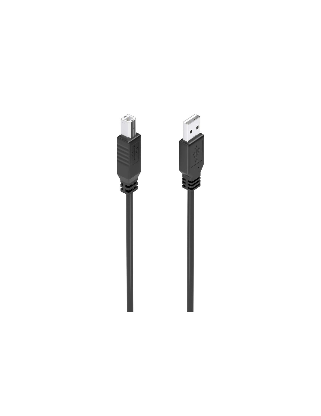 AISENS Cable USB 2.0 con Amplificador, Tipo A/M-B/M, Negro, 10m