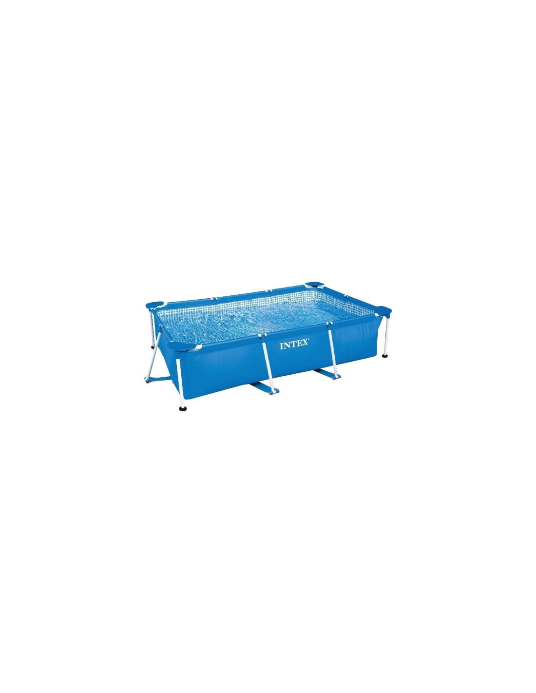 Intex 28272 piscina sobre suelo Piscina con anillo hinchable Rectangular 3834 L Azul