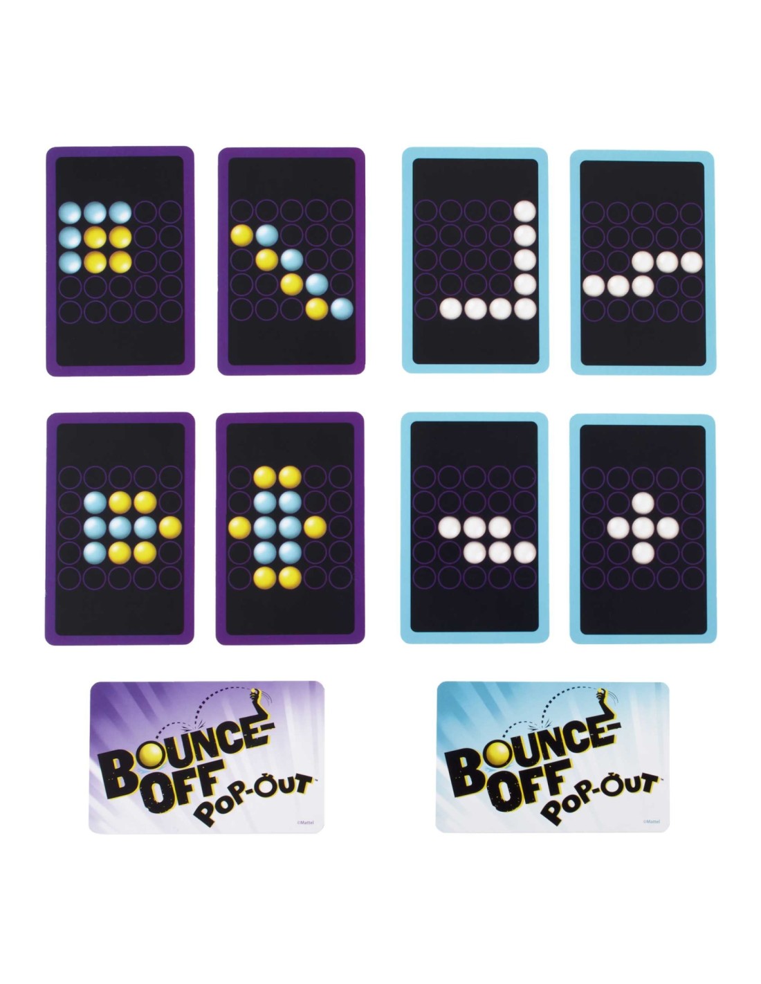 Games HKR53 juego de tablero Bounce-Off Pop-Out Juego de mesa Partido