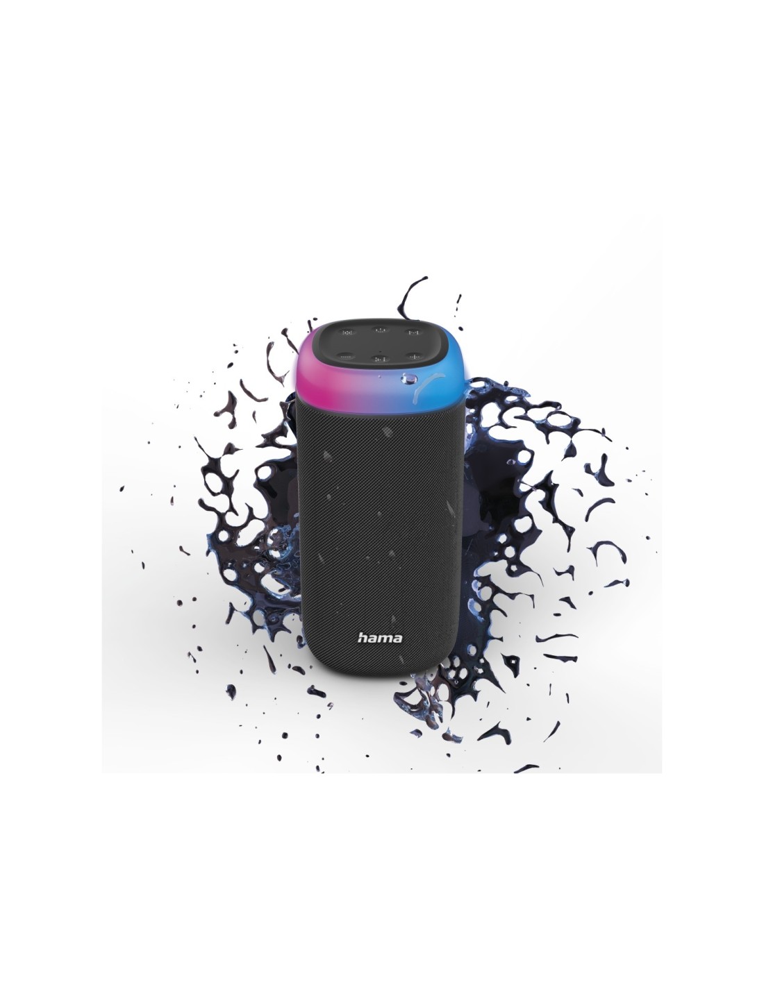Hama Shine 2.0 Altavoz portátil estéreo Negro 30 W