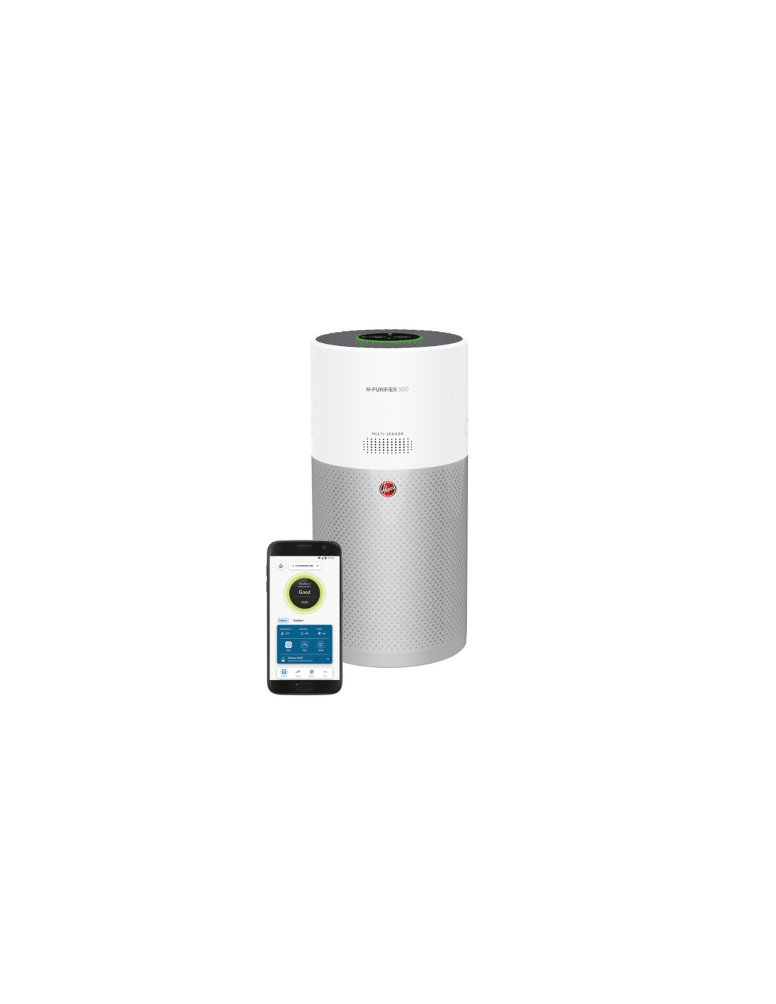 Hoover H-PURIFIER 500 HHP50CA011 110 m² Blanco