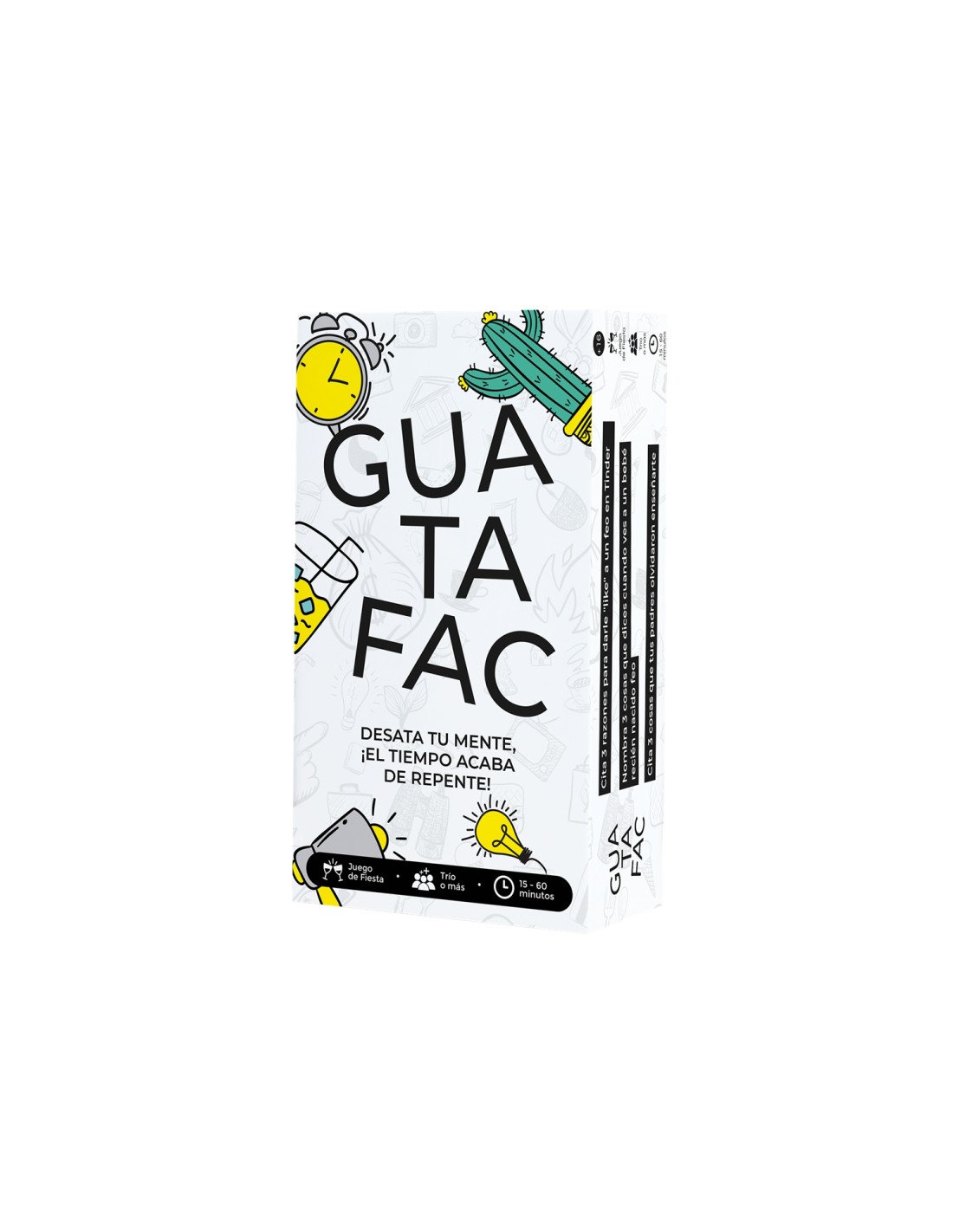 Asmodee Guatafac Juego De Cartas Partido