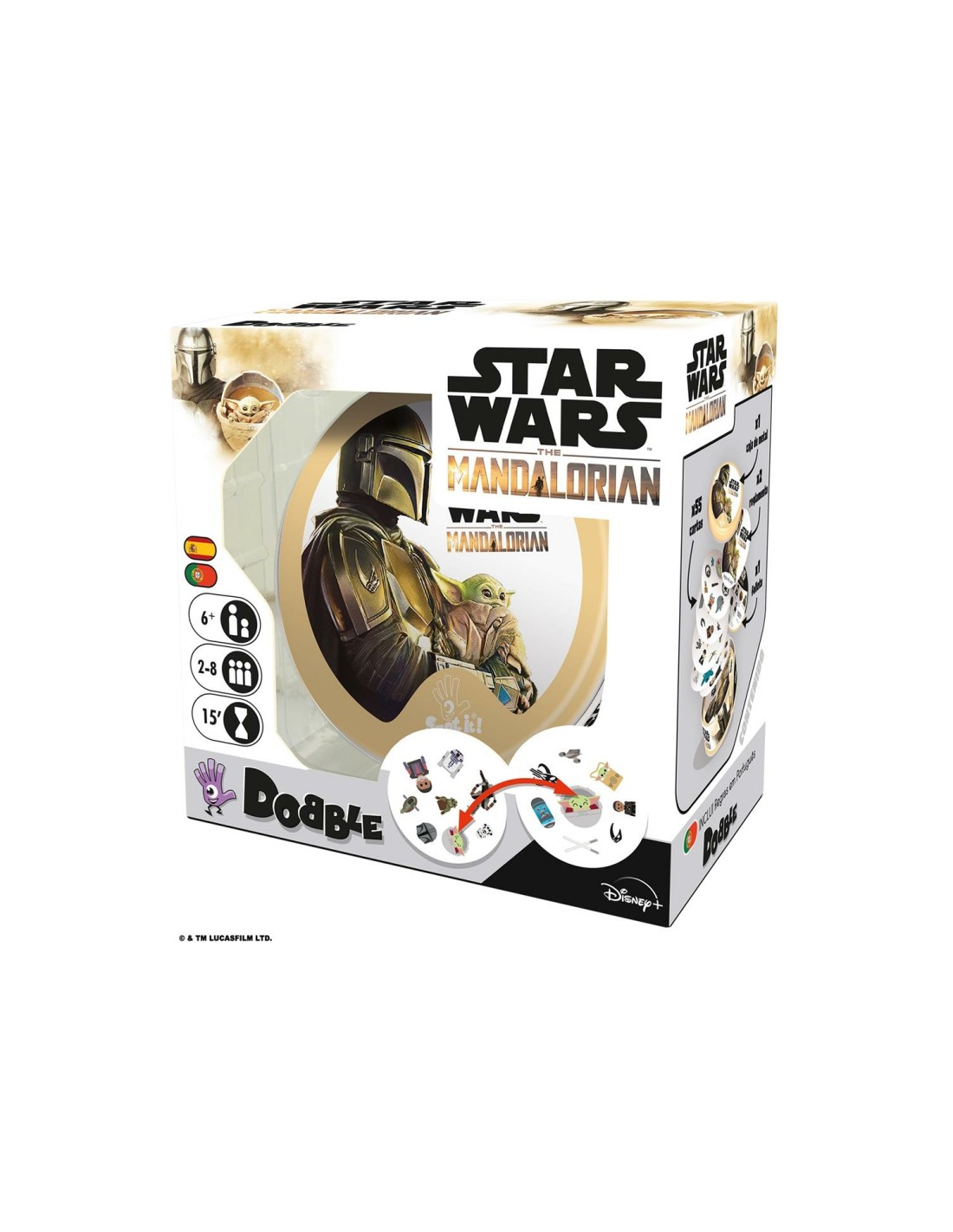 Asmodee DOBSWM01ESPT juego de tablero 15 min Juego De Cartas Comparación