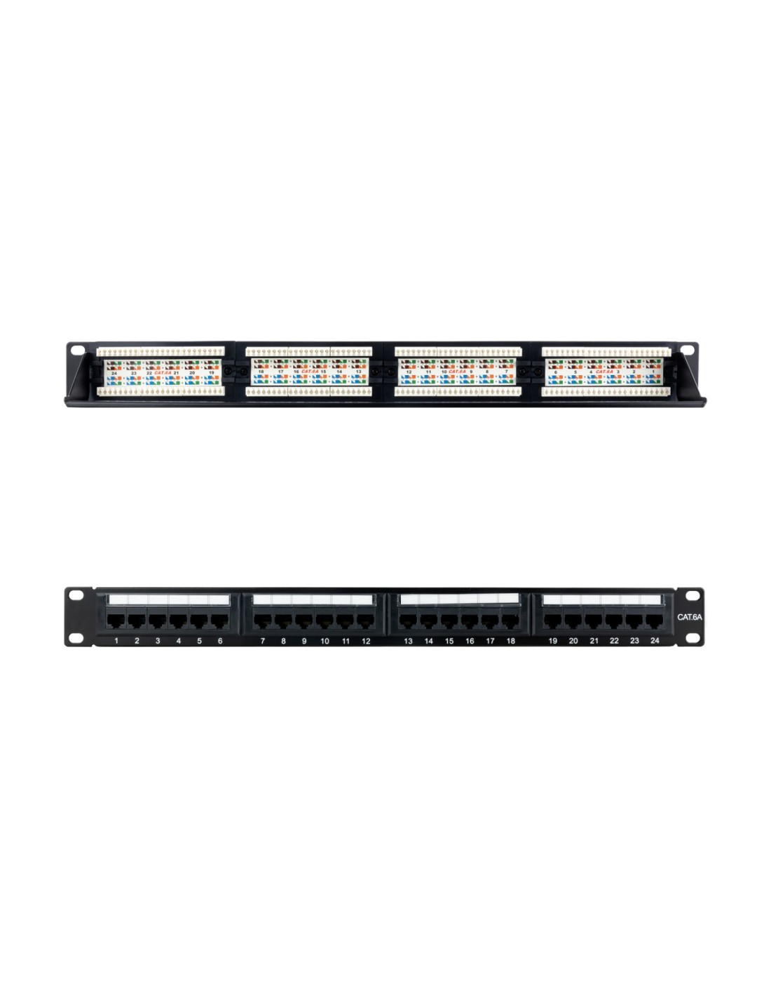 Nanocable 10.21.4124 panel de parcheo 1U