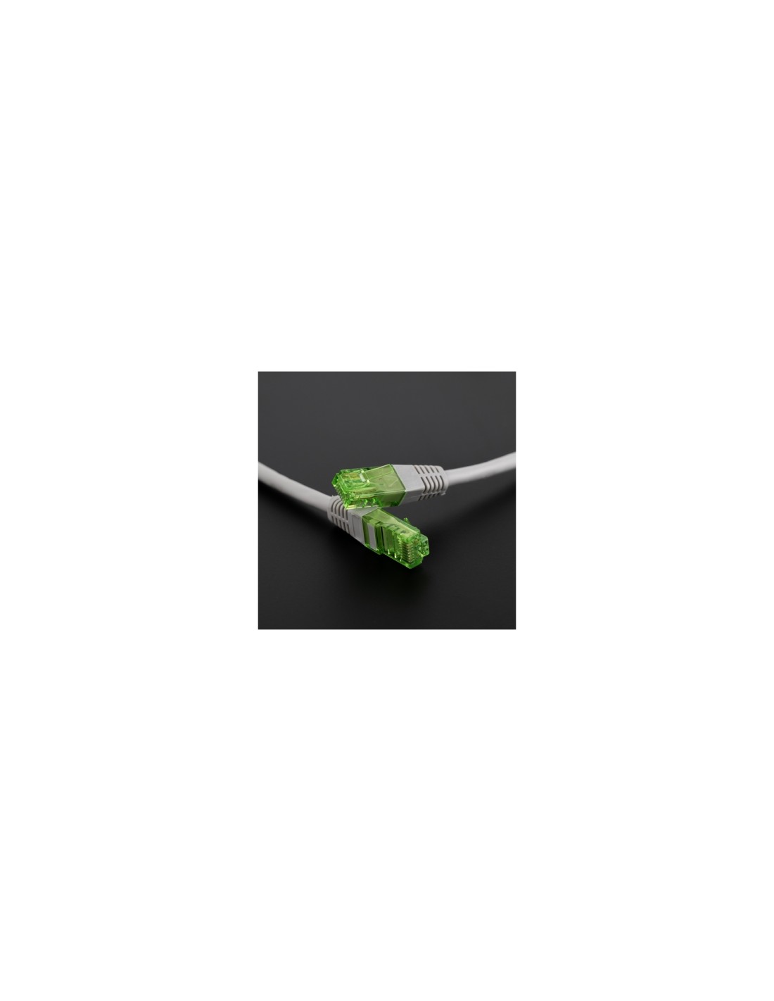 Nanocable Cable de Red Latiguillo RJ45 CAT.6 UTP AWG26 CCA, Gris, 2 m