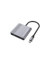 Conceptronic DONN13G base para portátil y replicador de puertos Alámbrico USB 3.2 Gen 1 (3.1 Gen 1) Type-C Gris