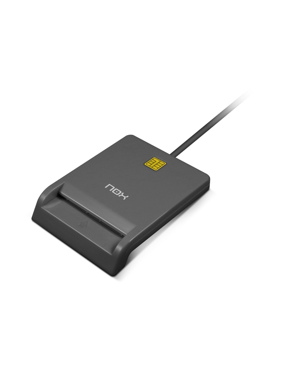 NOX Lite Card ID lector de tarjeta inteligente Interior USB USB 2.0 Negro
