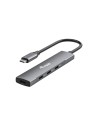 Equip 128963 hub de interfaz USB 3.2 Gen 1 (3.1 Gen 1) Type-C 5000 Mbit/s Negro, Plata