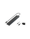 Conceptronic HUBBIES19BP hub de interfaz USB 3.2 Gen 1 (3.1 Gen 1) Type-A 5000 Mbit/s Negro