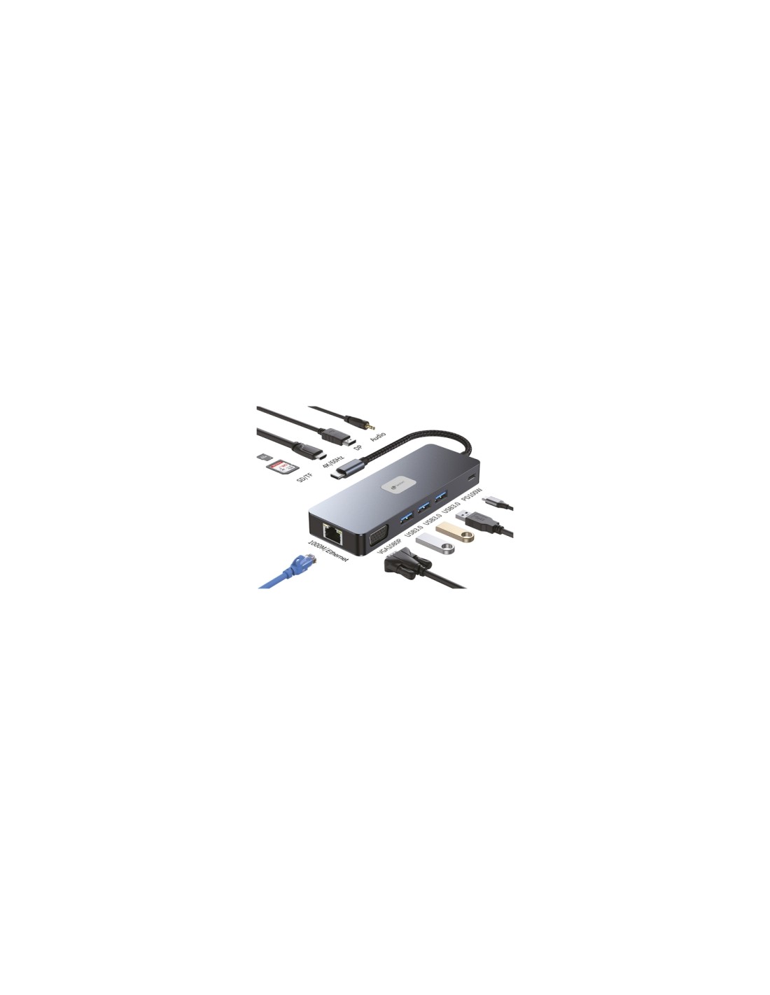 Leotec Docking Station 11 en 1 Plus