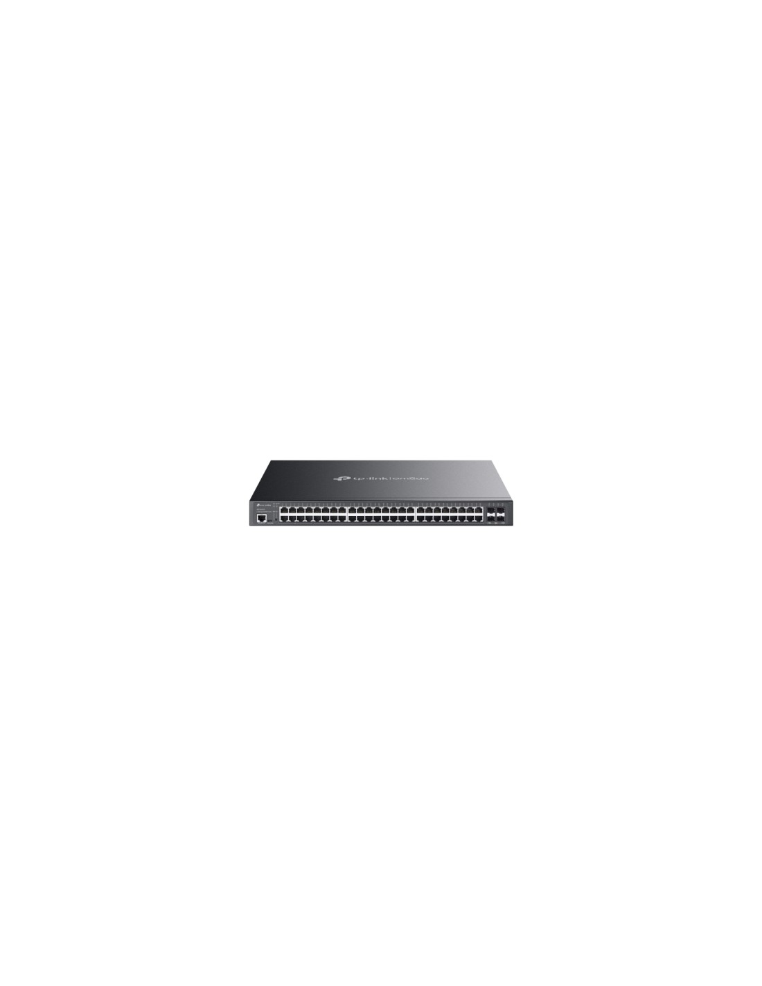 TP-Link Omada SG3452XMPP switch Gestionado L2+ Gigabit Ethernet (10/100/1000) Energía sobre Ethernet (PoE) 1U Negro