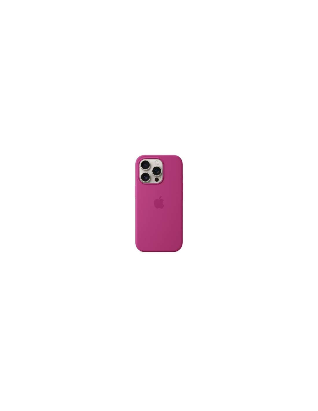 Apple Funda de silicona con MagSafe para el iPhone 16 Pro - Fucsia
